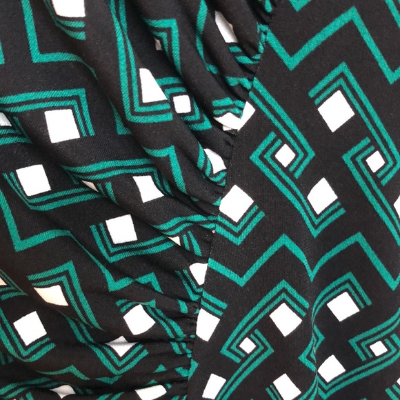 DKNY Faux Ruched Wrap Dress - Picture 5 of 10